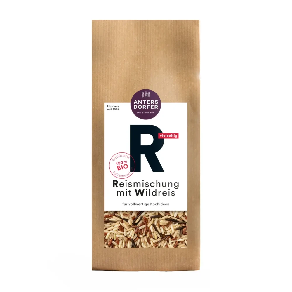 Rice blend with wild rice, organic