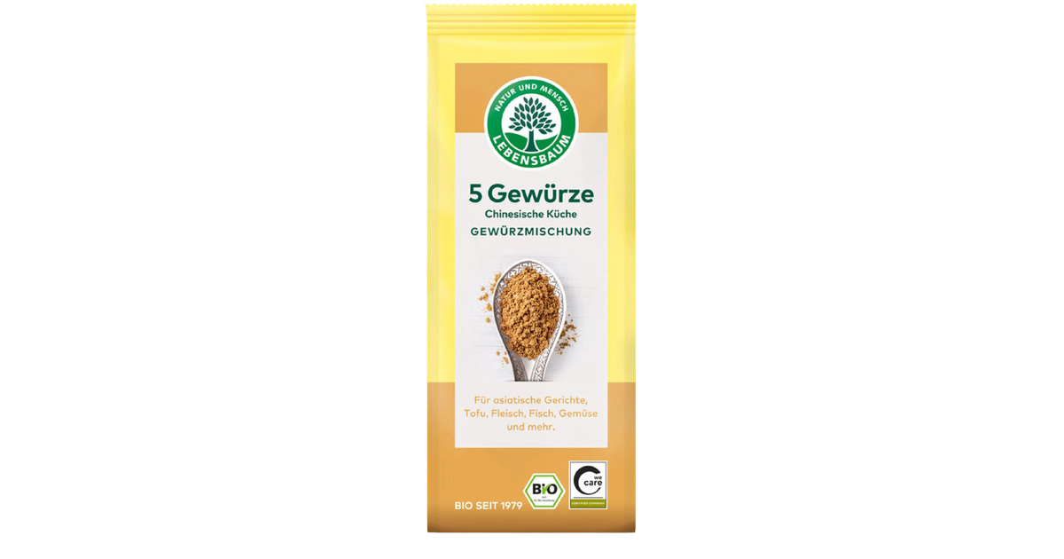 Organic spice blend for Chinese cuisine