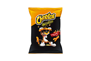 Čili pipirų skonio kukurūzų užkandis CHEETOS CRUNCHOS, 165g