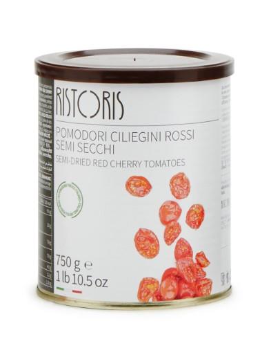 Semi-dried red cherry tomatoes, 750g/450 g