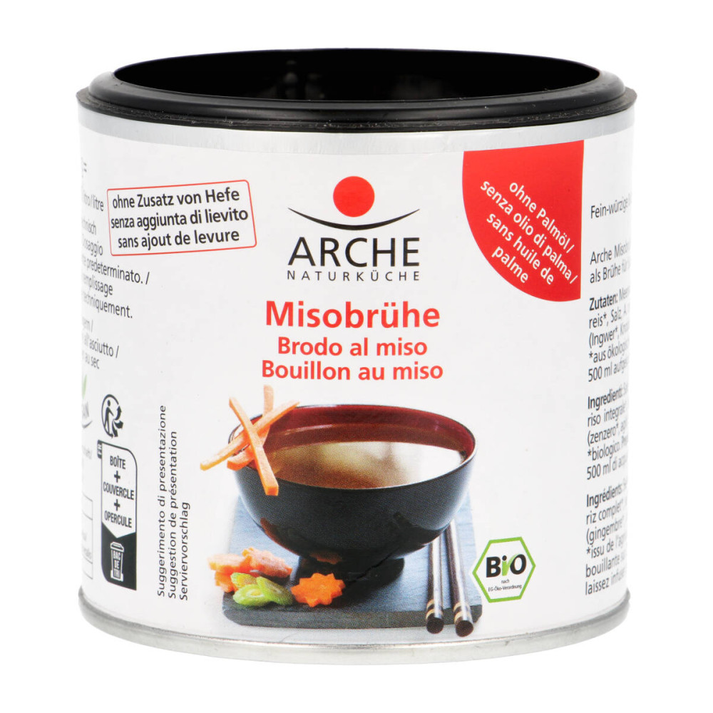 Organic miso broth