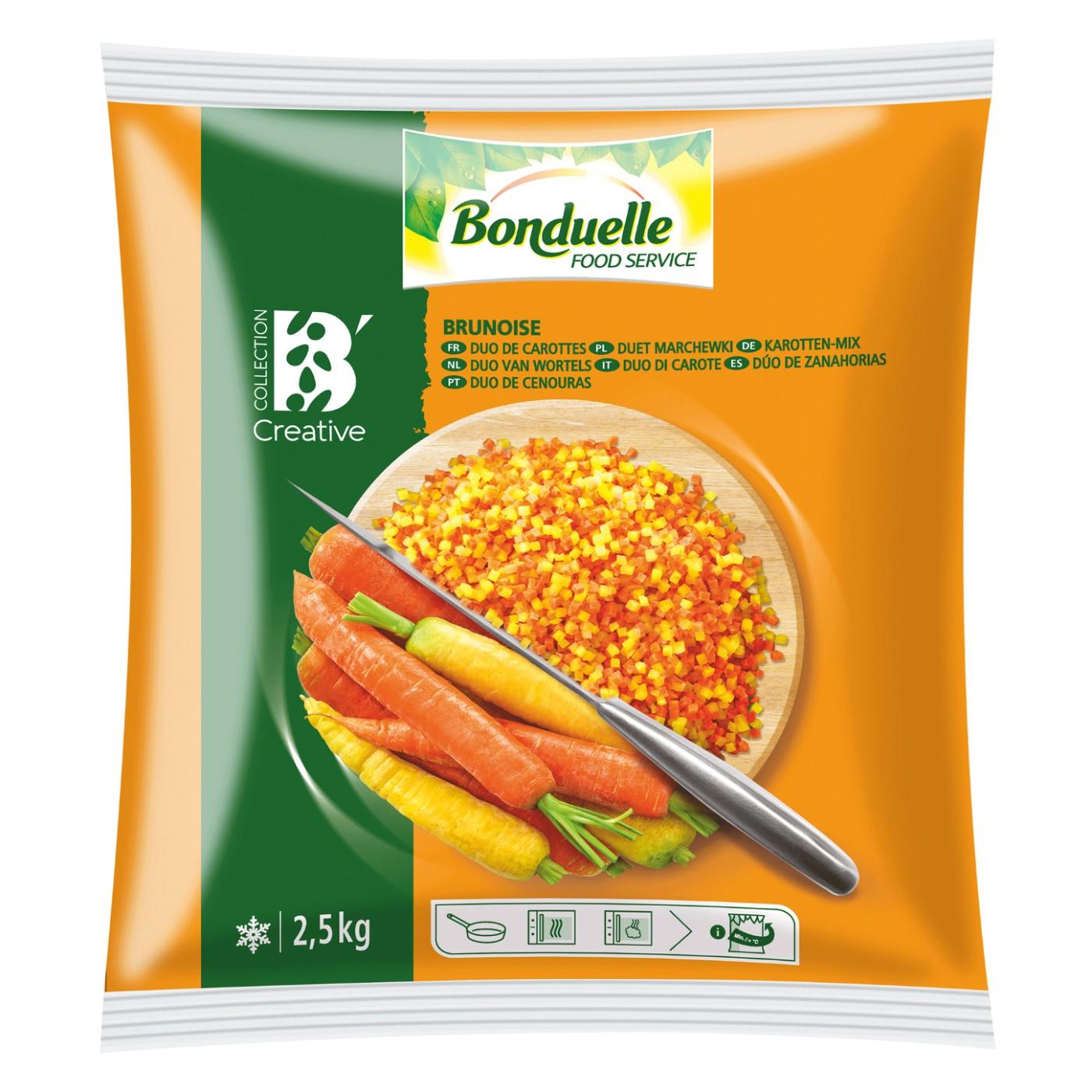 Carrot "Brunoise", 2,5kg
