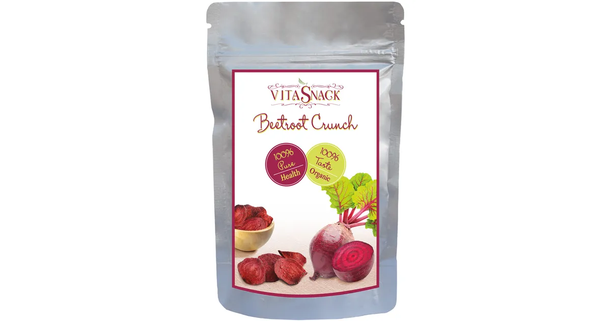 Crispy dried beets, organic