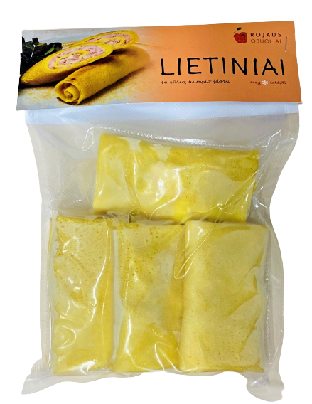 Lietiniai su sūriu ir kumpiu, 4vnt, šaldyti