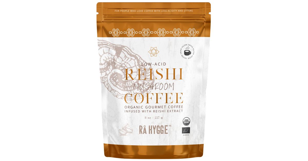 Ground coffee with Reishi mushrooms BALANCE, organic