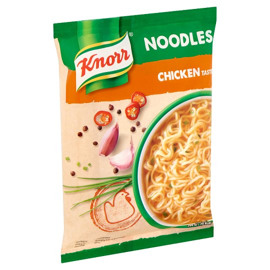 Greitai paruošimi makaronai  KNORR vištienos skonio, 61 g