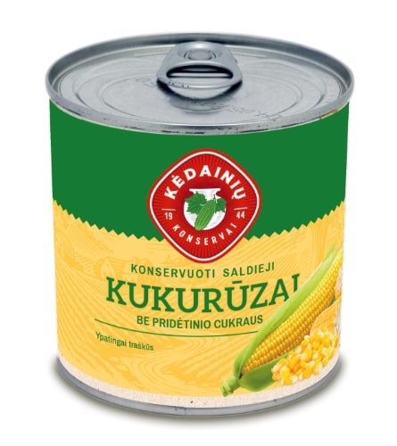 Corns KĖDAINIŲ sweet, 0,42/340g